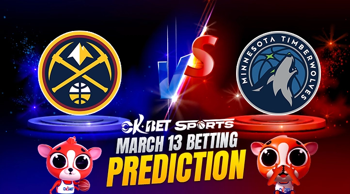 logo of nba teams denver nuggets vs minnesota timberwolves